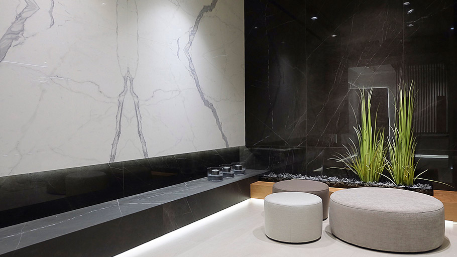 Fürdőszoba Porcelanosa termékekkel