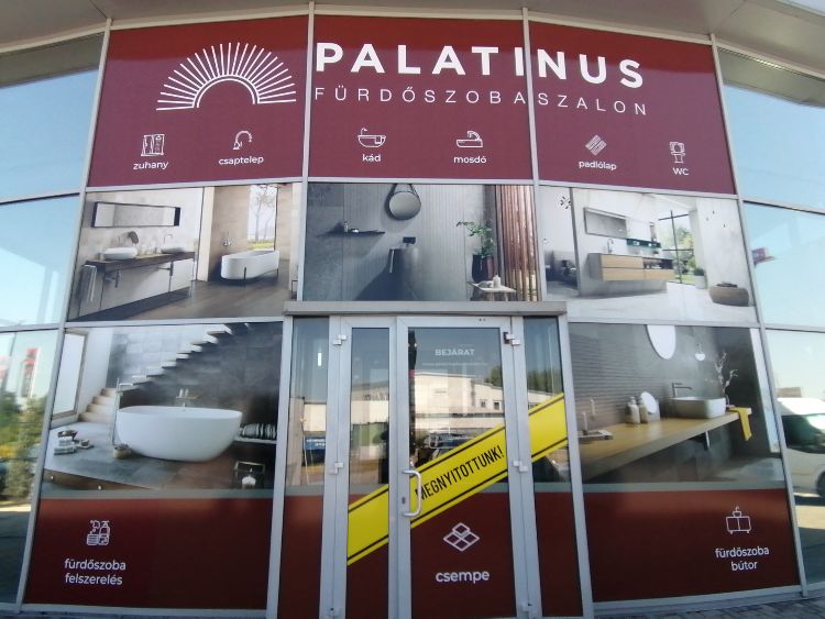 Palatinus Fürdőszobaszalonok Dunakeszi üzlet