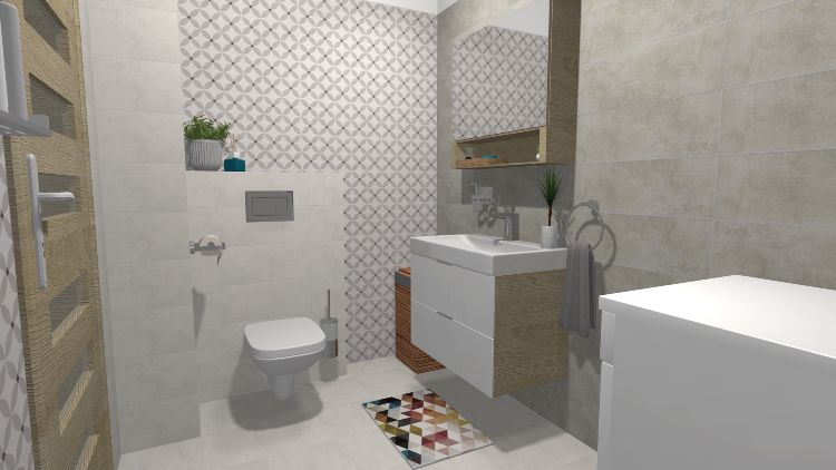 Economy fürdőszoba - Cersanit Arno 