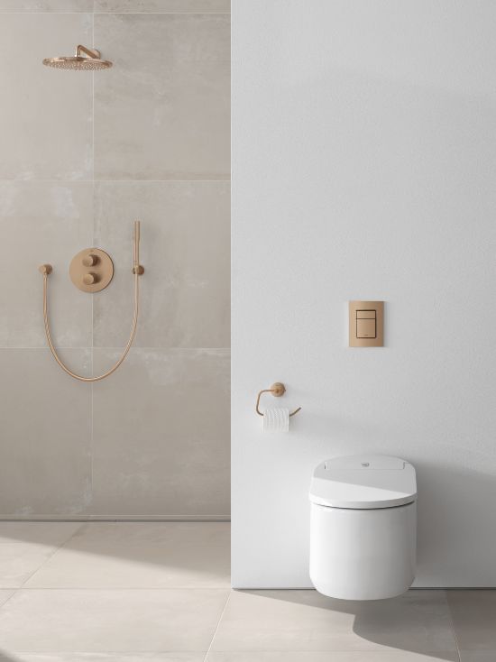 Grohe Warm Sunset zuhanyszett és nyomólap