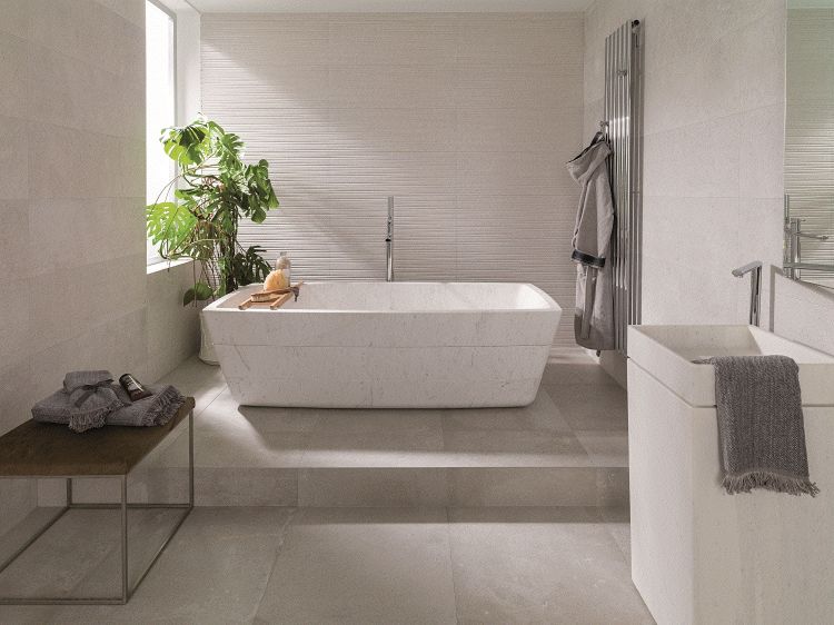 Porcelanosa Dover Acero, és Modern Line Acer