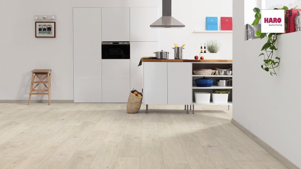 HARO Oak Sicilia White Laminált padló