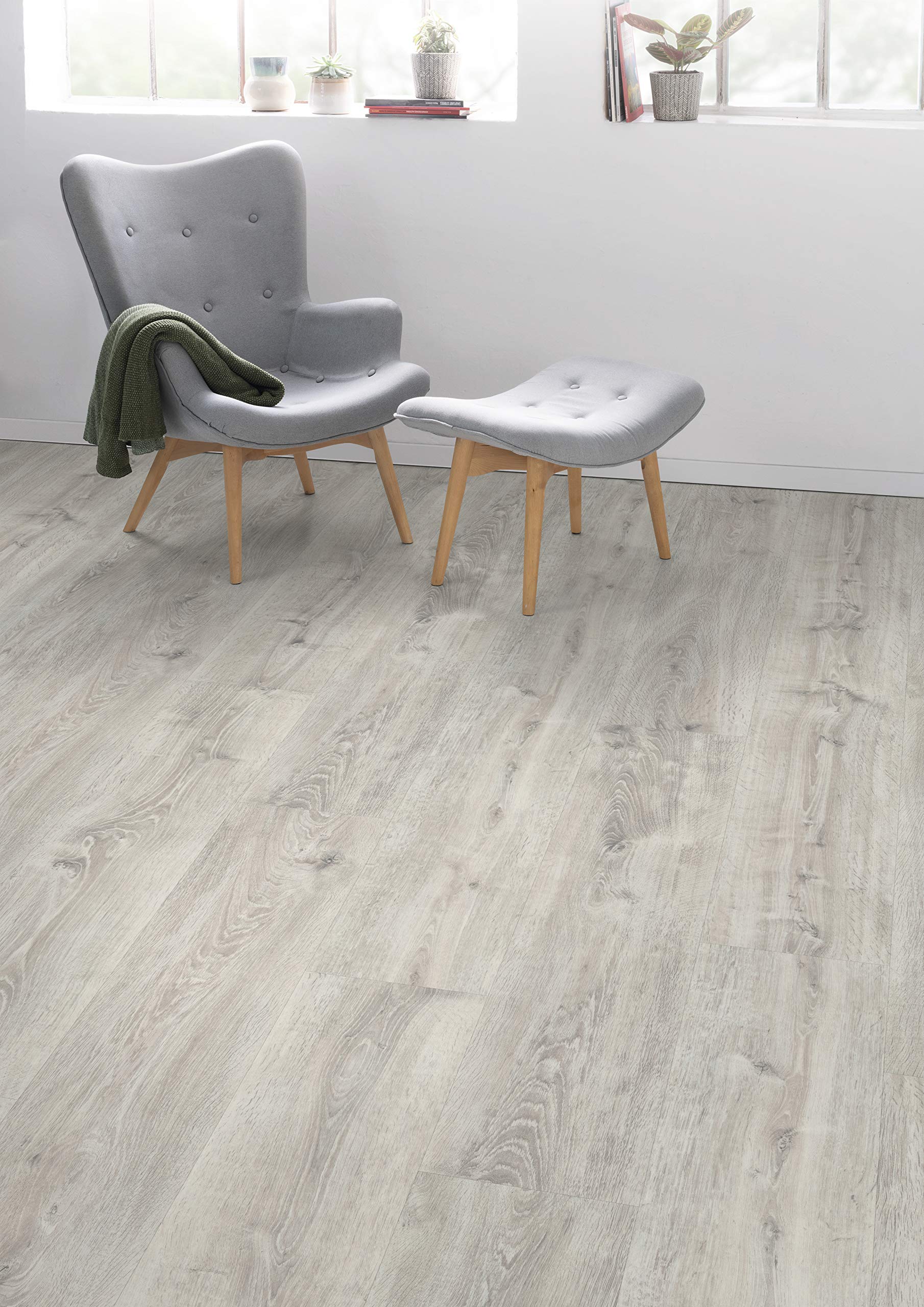 EGGER White Waltham Oak Nedvességálló Design Padló