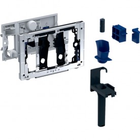 Geberit DuoFresh egység vízkezelő tablettához, Sigma 12 cm falsík alatti öblítőtartályhoz: Fényes kr