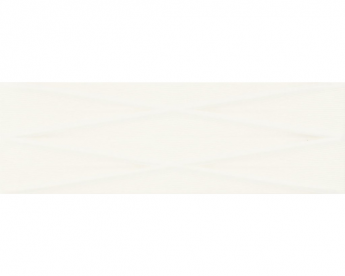 CERSANIT GRAVITY WHITE LINES STR SATIN DEKORCSEMPE 24x74 CM