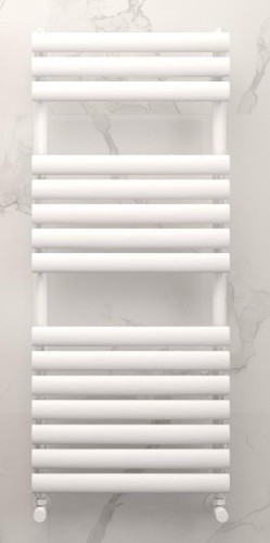 AREZZO design MOON WHITE törölközőszárítós radiátor AR-M12050W ...