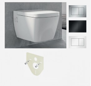 TECEone bidés wc tartály nélkül