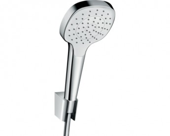 HANSGROHE Croma Select E  Zuhanytartó készlet - zuhanycsővel 160 cm - króm/fehér