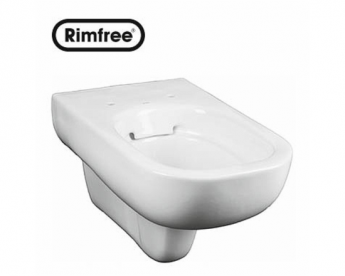 KOLO TRAFFIC FALI WC, MÉLYÖBLÍTÉSŰ, RIMFREE, FEHÉR