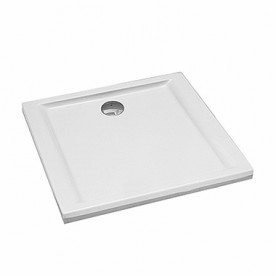KOLO PACIFIK SZÖGLETES ZUHANYTÁLCA MÉLYSÉG: 3 CM, KIFOLYÓ: 90 MM, 90 X 90 CM